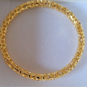 SOLD!!!Rachel Galley Gold Bangle